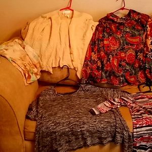 Women's work casual blouses, bottoms, dresses..